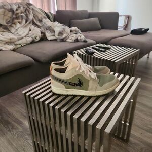 Nike Olive and Beige Sneakers